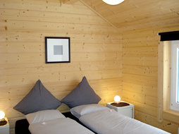 Solfelden vakantiewoningen slaapkamer met 2 pers. bed